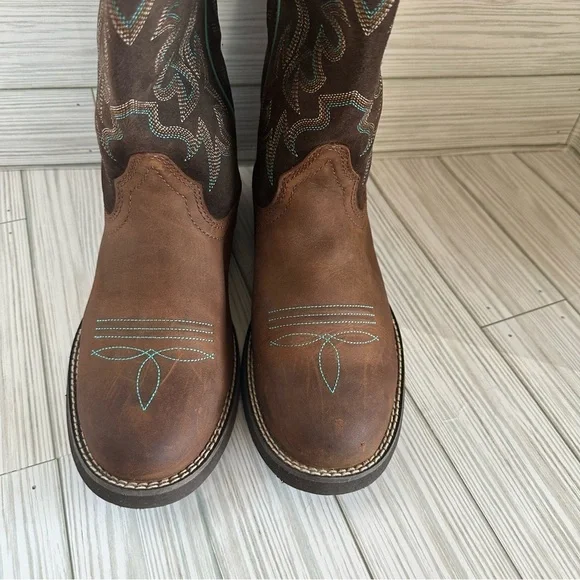 Ariat Delilah Round Toe Western Boot women’s - Picture 5 of 10